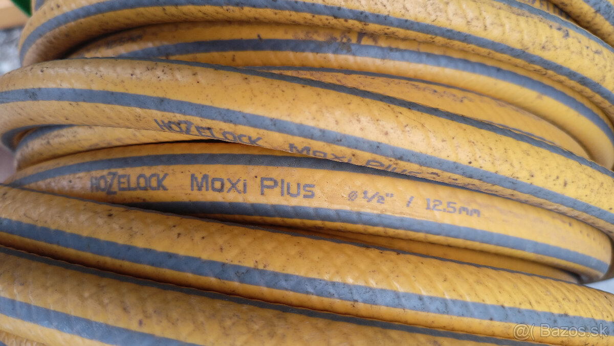 Predám zavlažovací vozík s 25m hadicou a tryskou Hozelock - 8