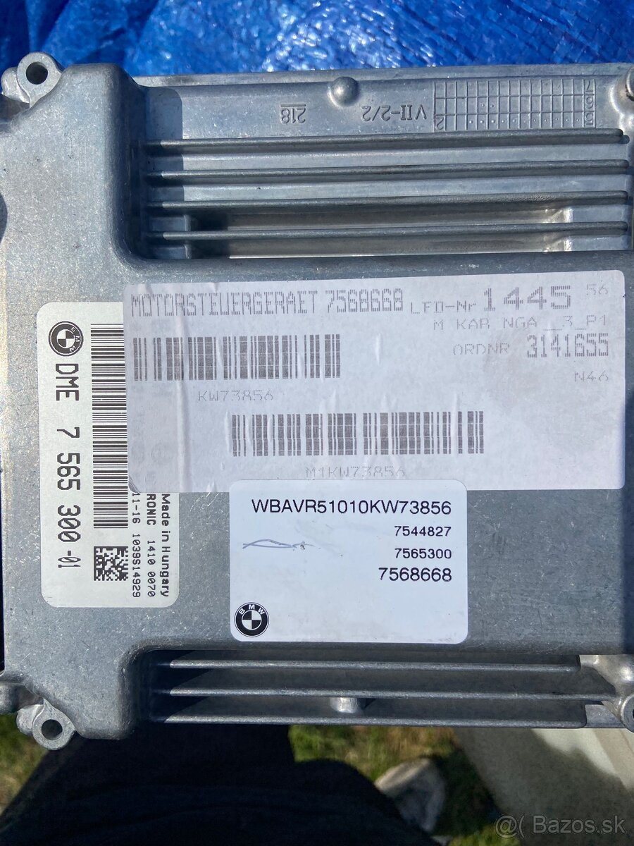 Rozpredam BMW E91 2006 2.0i N46B20B - 8