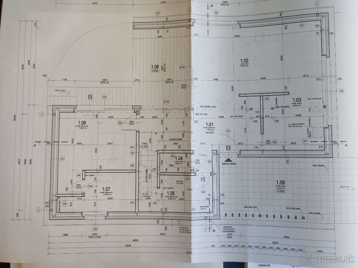Predám projekt drevodomu - 8