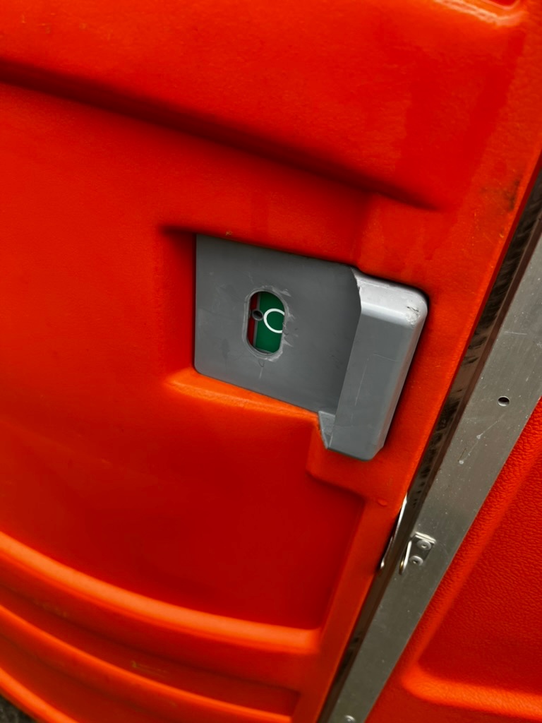 Mobilná toaleta, kadibudka, Toi, prenosné WC - použitá - 8