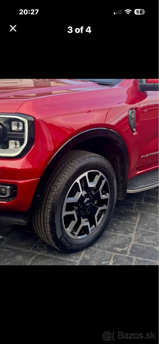 VW Amarok Ford Ranger original sada 20” - 8