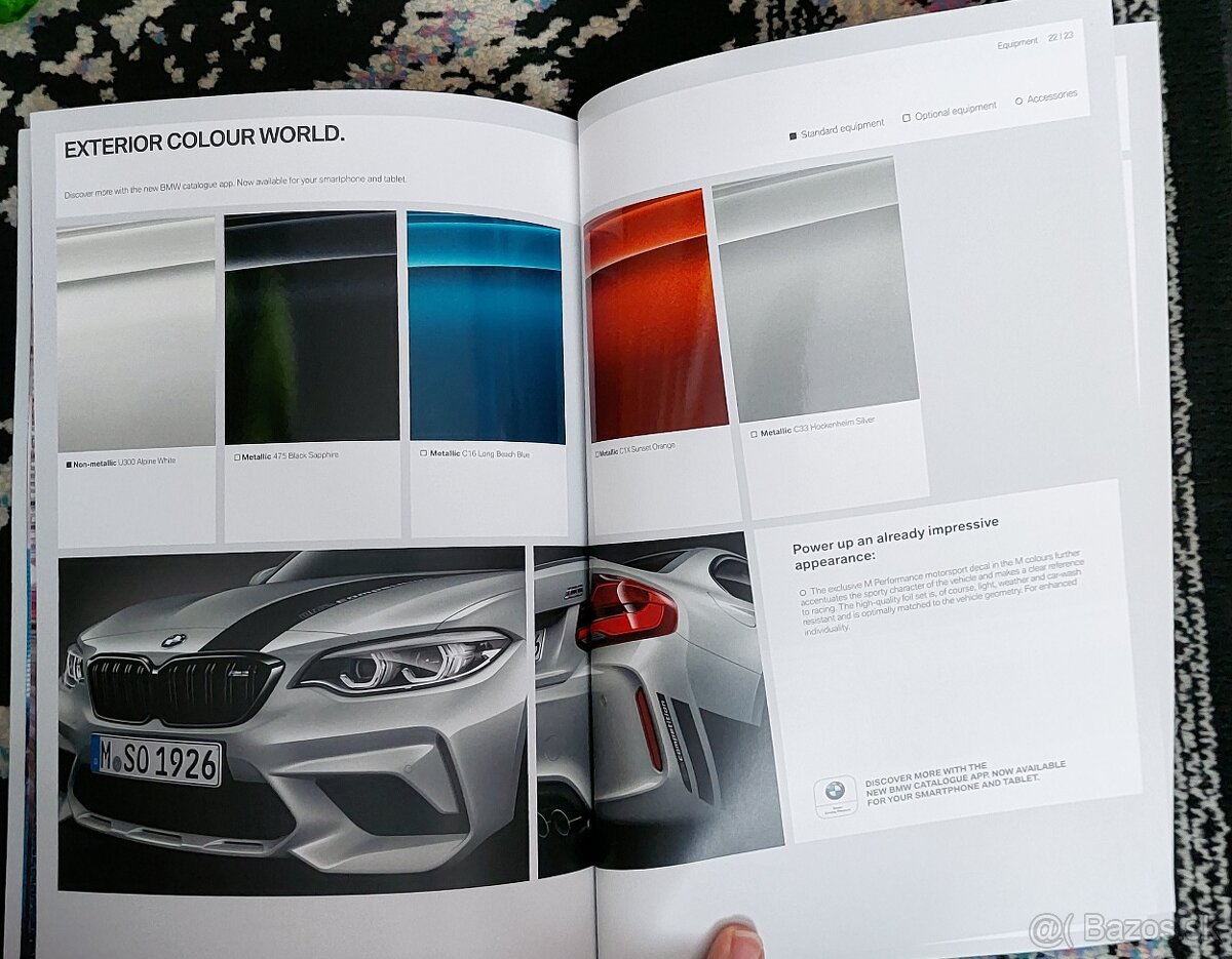 Predám katalóg BMW M2 F87 Competition - 8