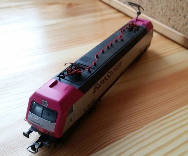 H0 lokomotíva EUROSPRINTER žltá - 8