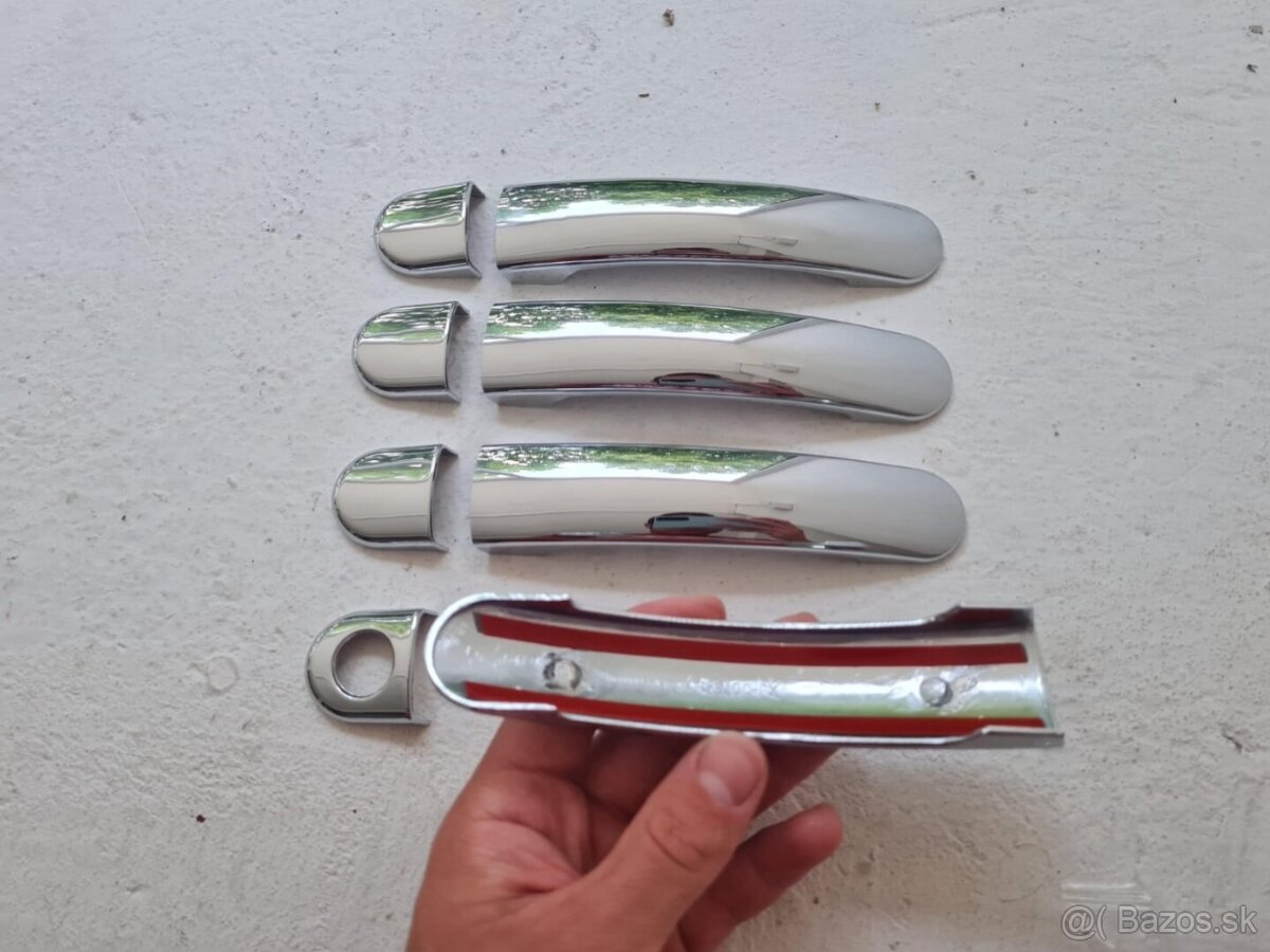 ČIERNE / KARBONOVE / CHROMOVE klučky pre VW GROUP - 8