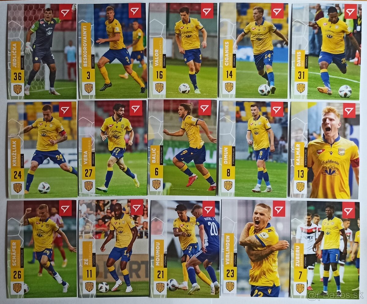 Futbalové kartičky - 8