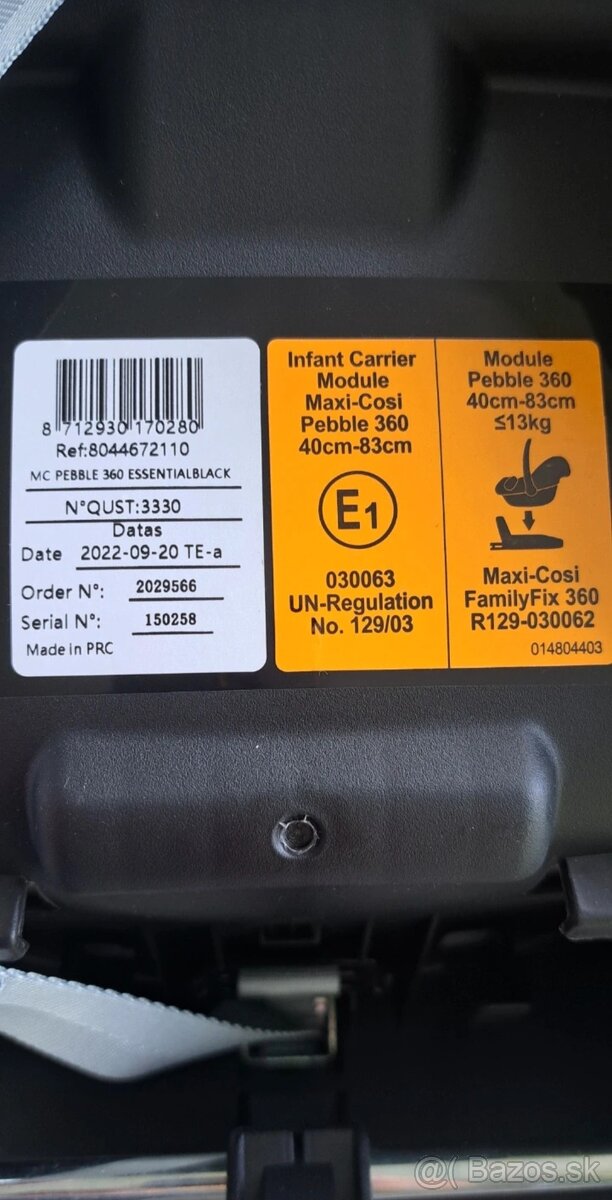 vajíčko pre bábätko 0-13kg - 8