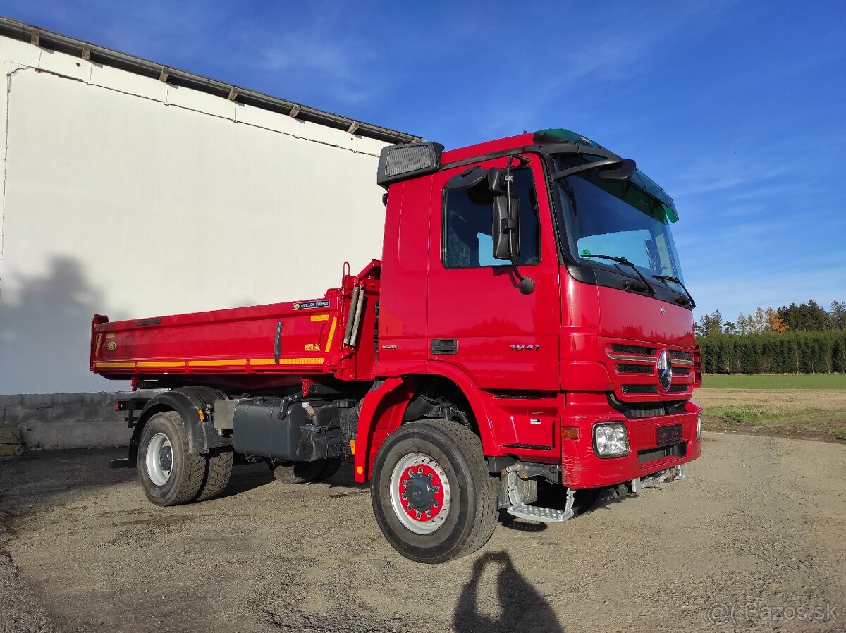 MERCEDES Actros 1841 / 4x4 / sklápěč S3 / Euro 5 / 210 tkm - 8