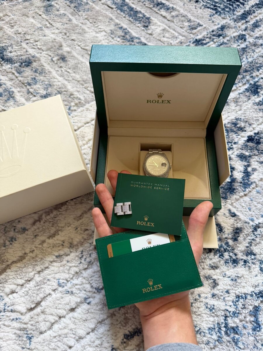 Rolex Datejust Oyster Full Iced Out - 8