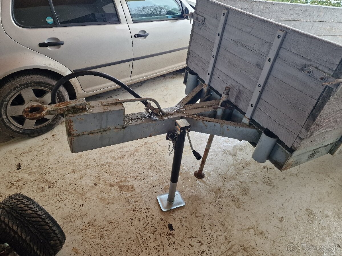 Oporna noha na vlecku, prives - 8