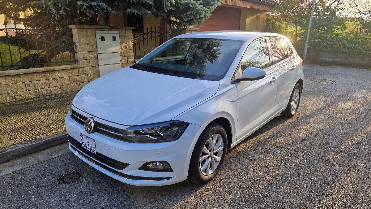 VW Polo VI 6, 2018, 1.0 TSI 70 kW, biela, benzín, Highline - 8