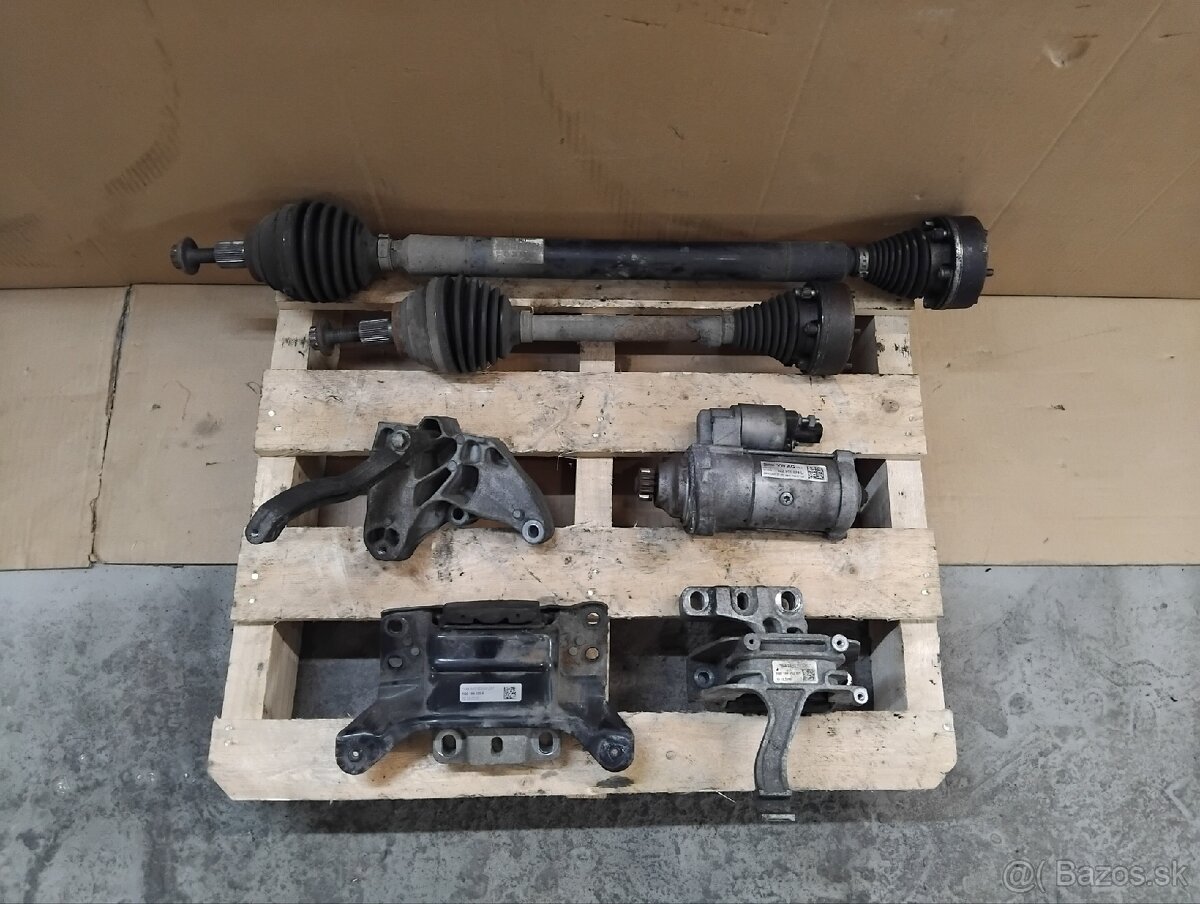 5 st. prevodovka MWW + spojka, štartér, poloos - 8