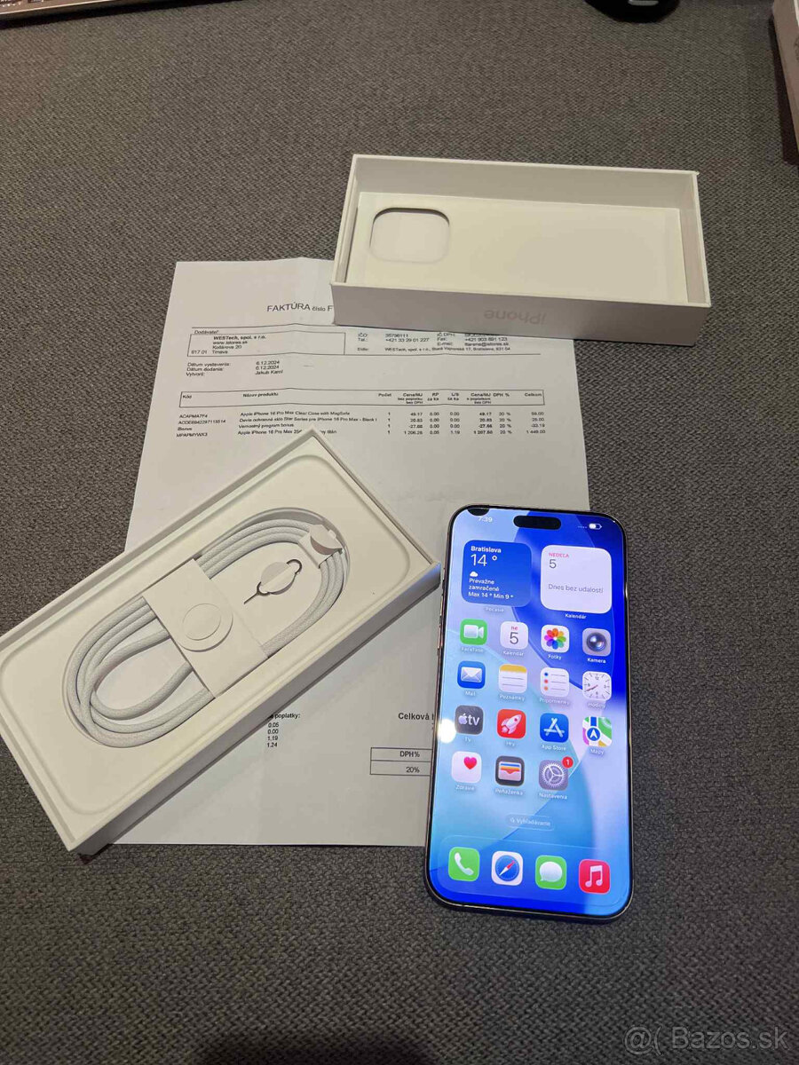 Apple Iphone 16 Pro Max 256GB ( púštny titán ) - 8