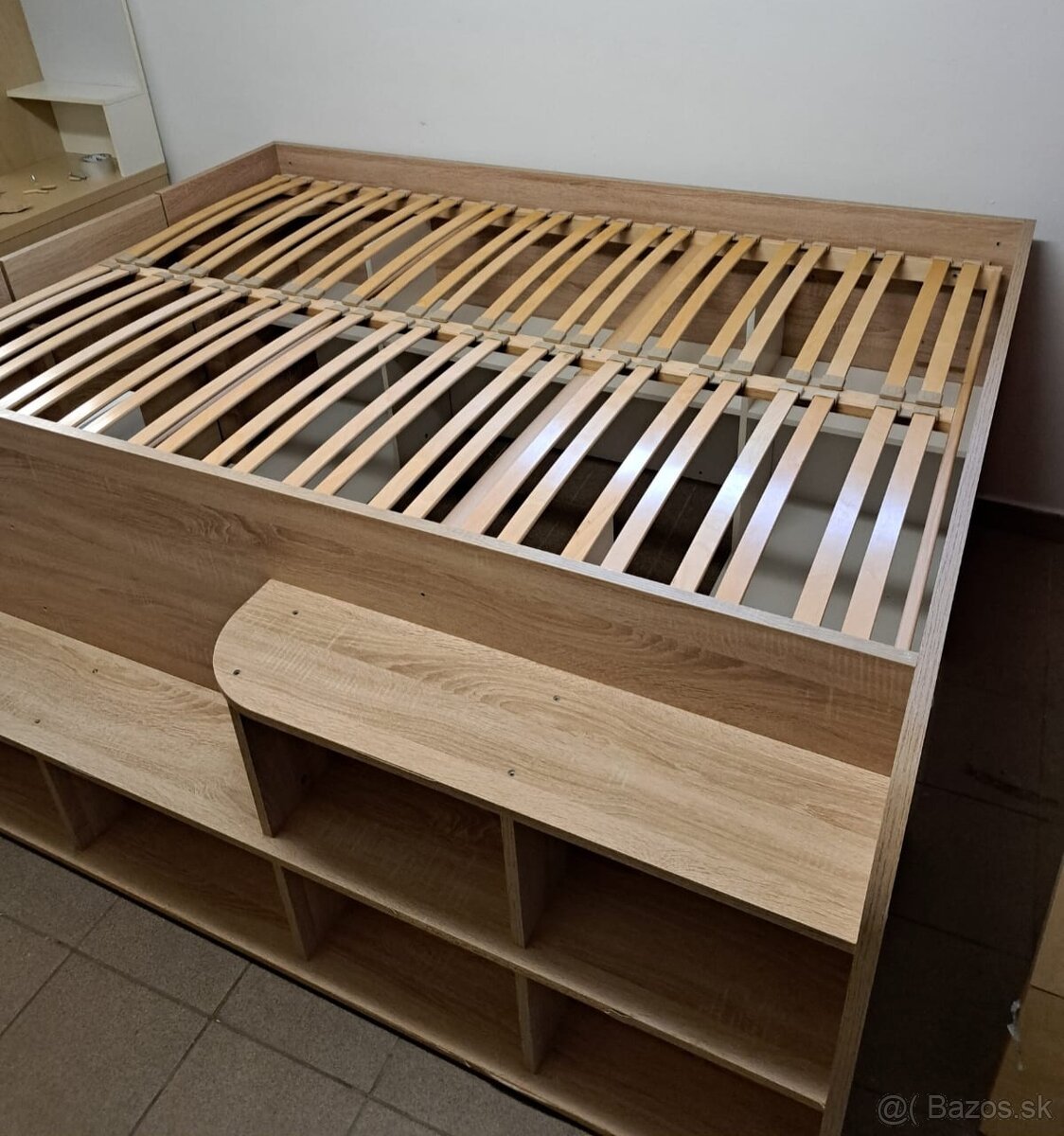 Multifunkčna postel 140x200cm s úložným priestorom - 8
