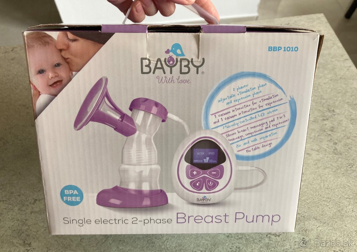 BAYBY Elektrická odsávačka mat. mlieka BBP 1010 - 8