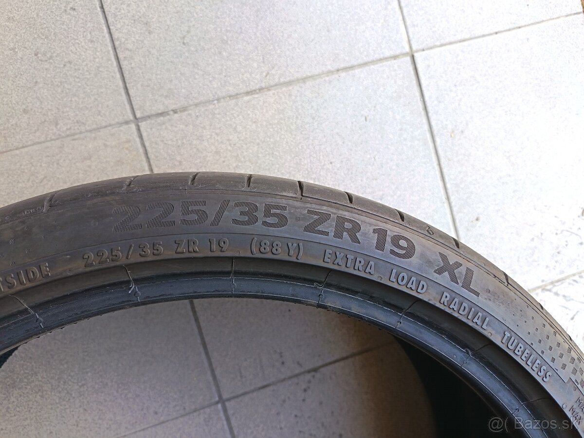 letne pneu Continental 225/35 R19 - 8