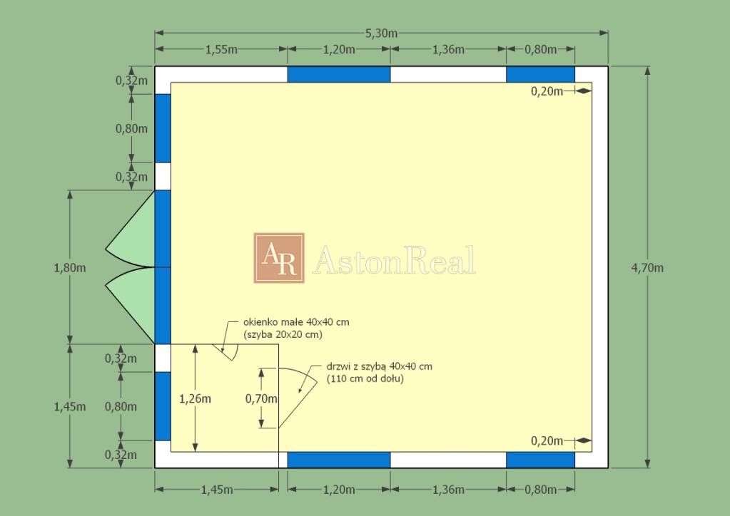 Ešte nižšia cena Drevený záhradný domček určený na ODVOZ - 8