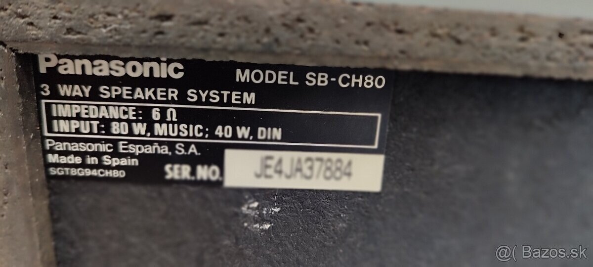 Hi-fi veža Panasonic - 8