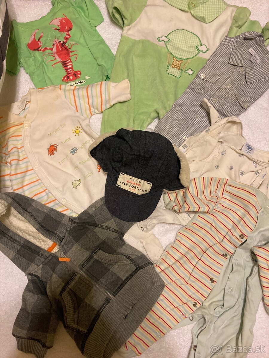 Celá krabica s oblečením pre batoľa (55 ks) - 8