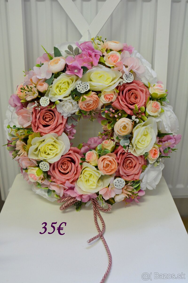 Jarný, veľkonočný a celoročný veniec - 8