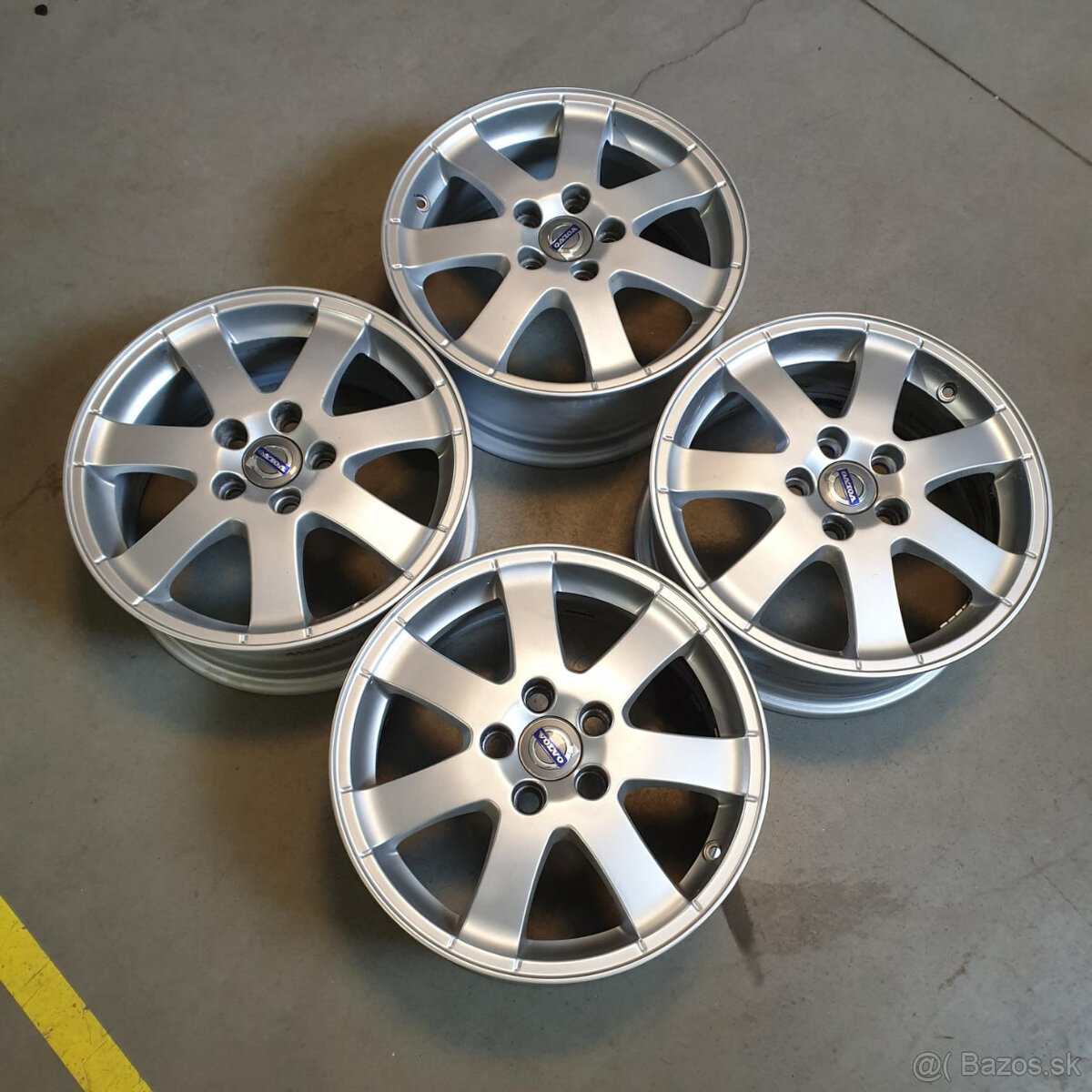 Hliníkové Volvo disky 5x108 R16 6,5J ET52.5 - 8