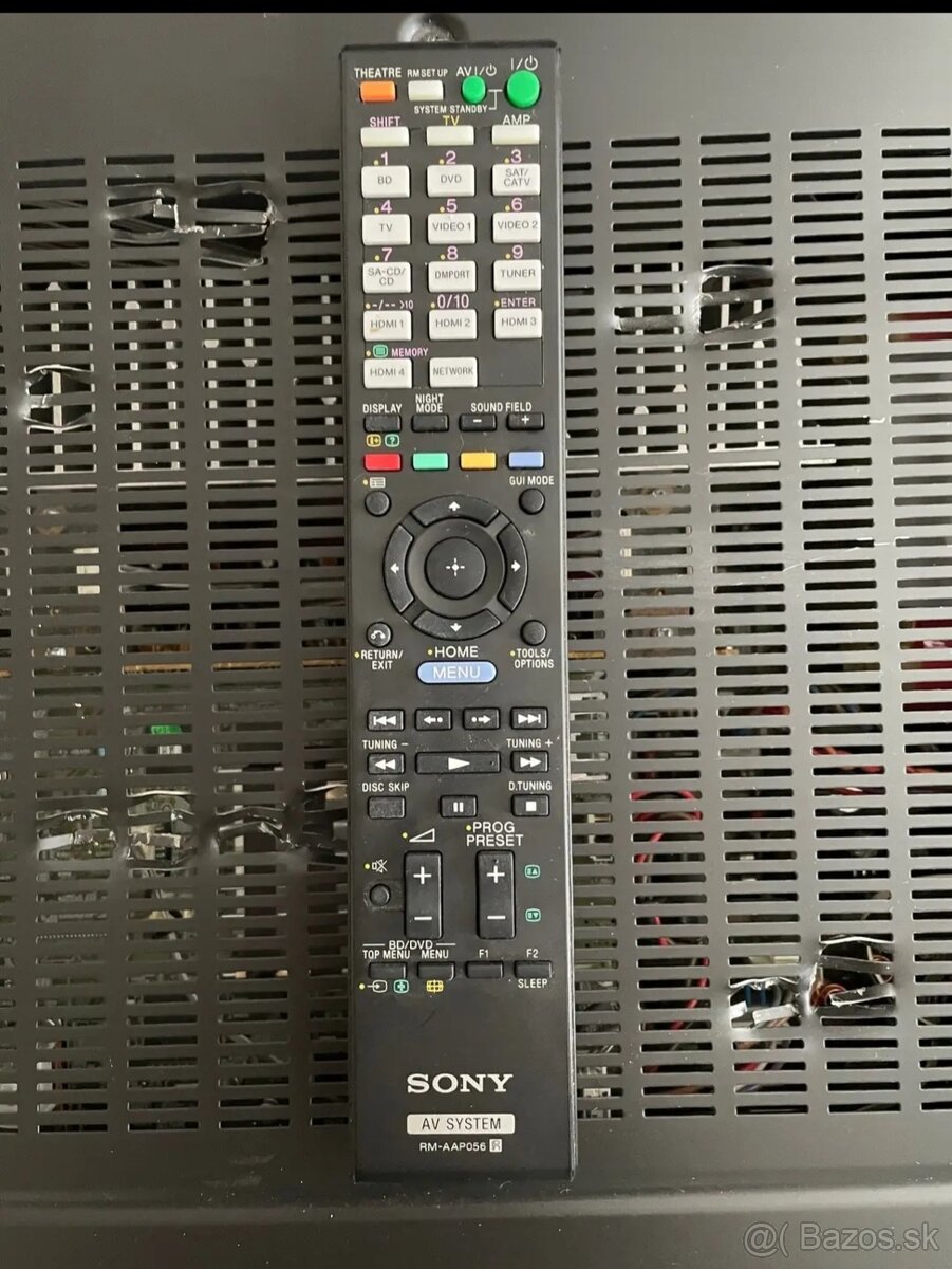 Predám AV receiver Sony DA3400ES s diaľkovým ovládačom - 8