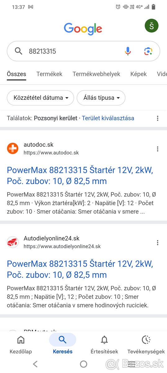 Opel Astra Vectra štartér - 8