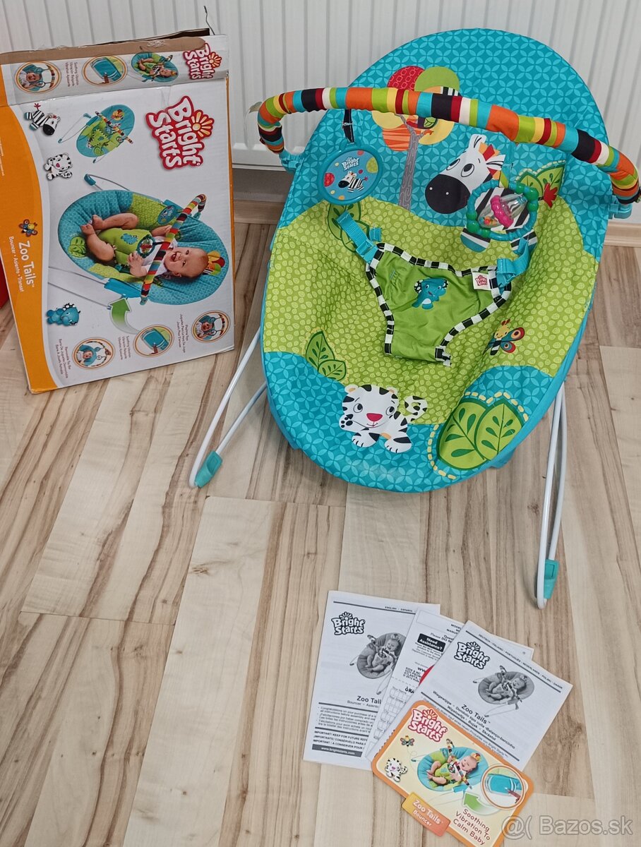 Bright Starts vibračné lehátko - 8