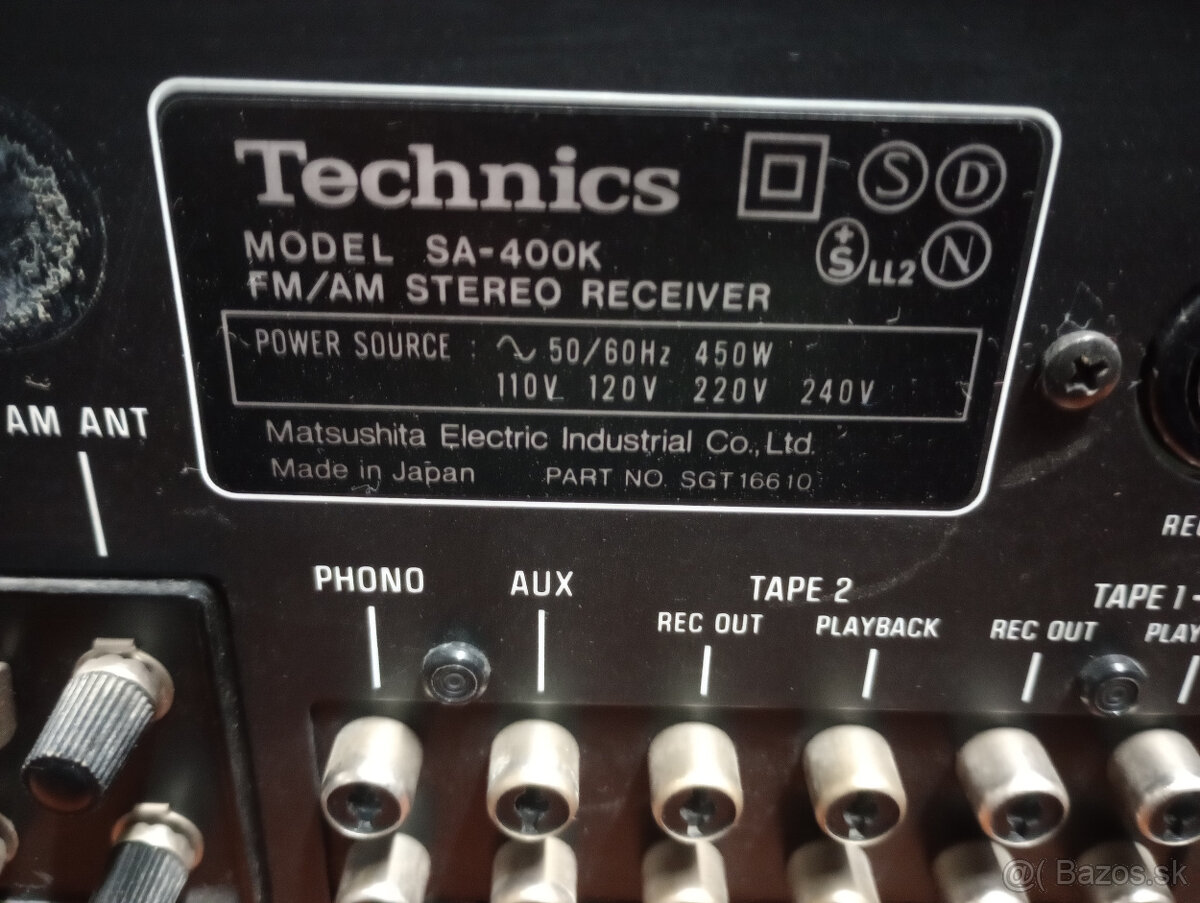 Technics SA-400-Technics RS-616 - 8