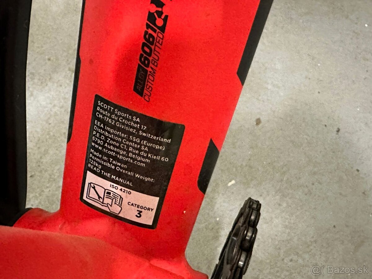 Predám málo jazdený SCOTT Scale 730 Plus (27,5"+) – Veľkosť - 8