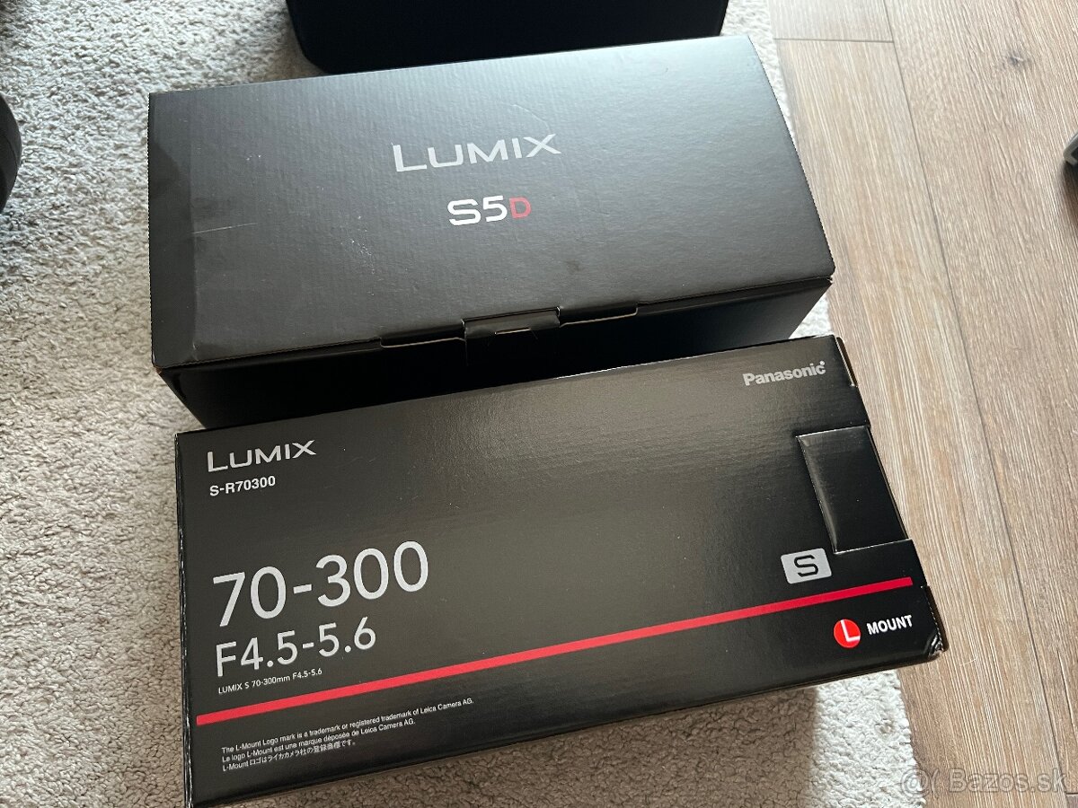 Panasonic Lumix S5D full-frame set s 3 objektivmi - 8