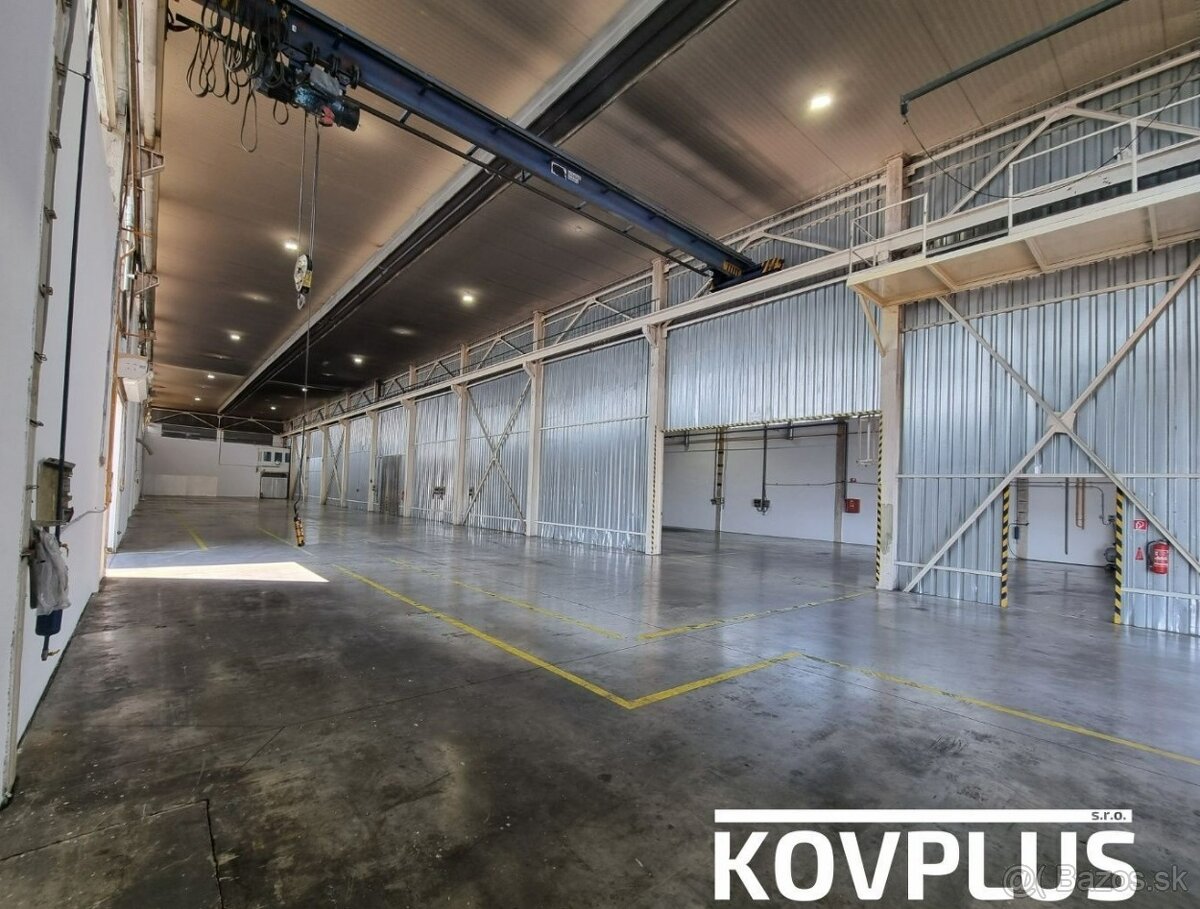 ✅ Výrobná hala 1600m² + priemyselný areál 25 000m² - KOŠICE✅ - 8