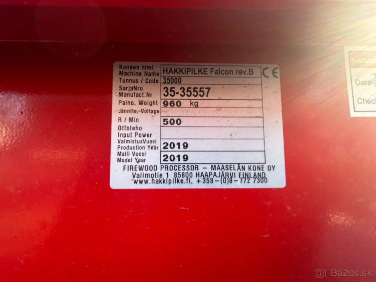 Stiepací automat HakkiPilke Falcon 35 - 8