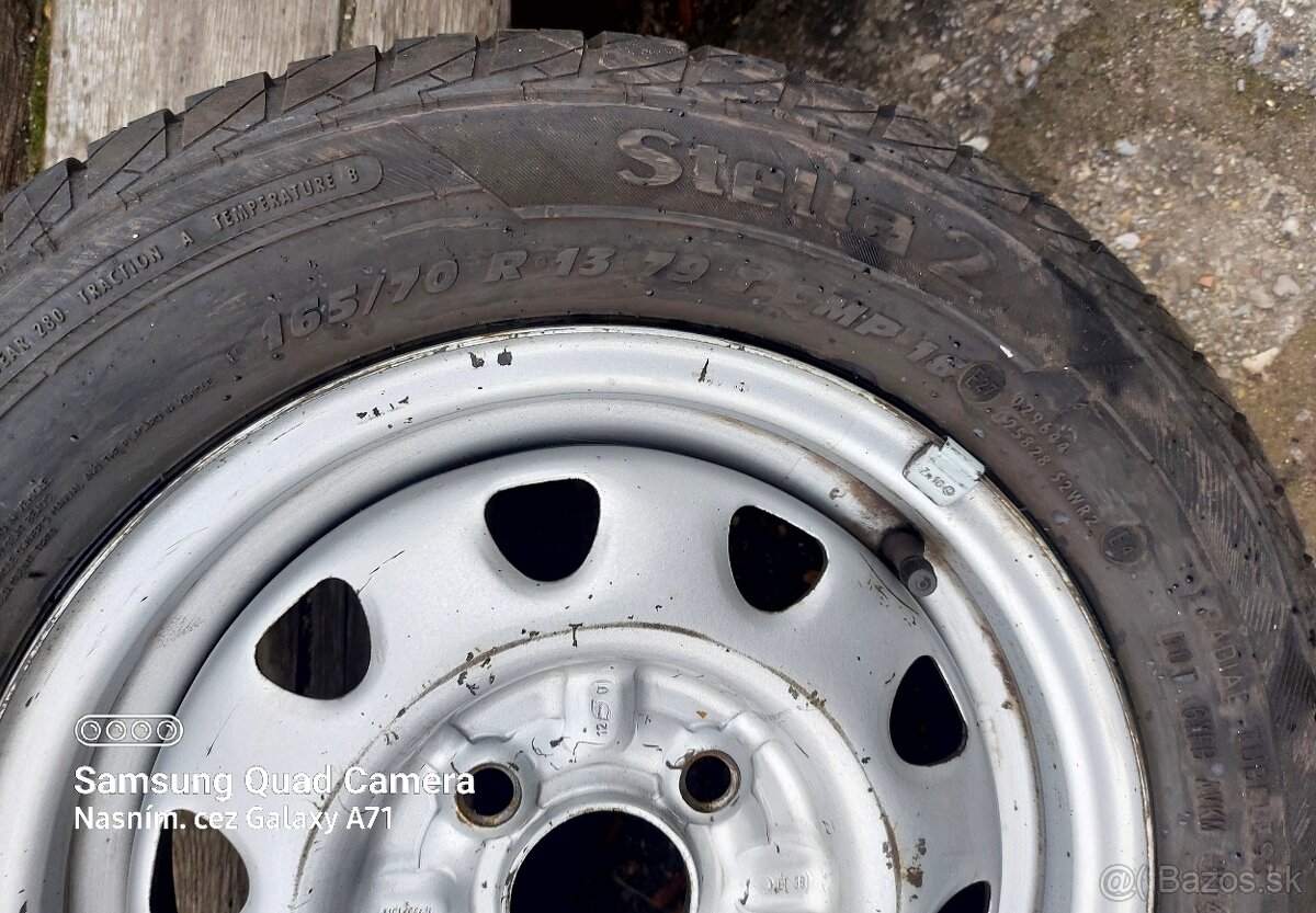 4x100 r13 165/70 r13 matador stella 2 felicia privesny vozik - 8