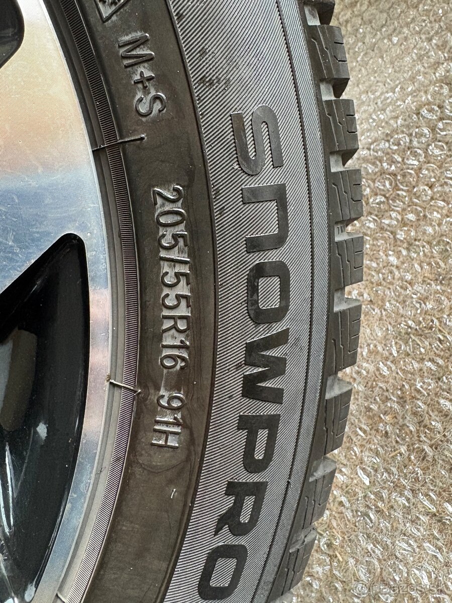 ⭐ Raptor Carbonado “16” disky, Nokian Snowproof 1 205/55 R16 - 8