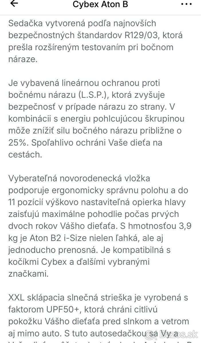 Cybex vajíčko a základňa - 8