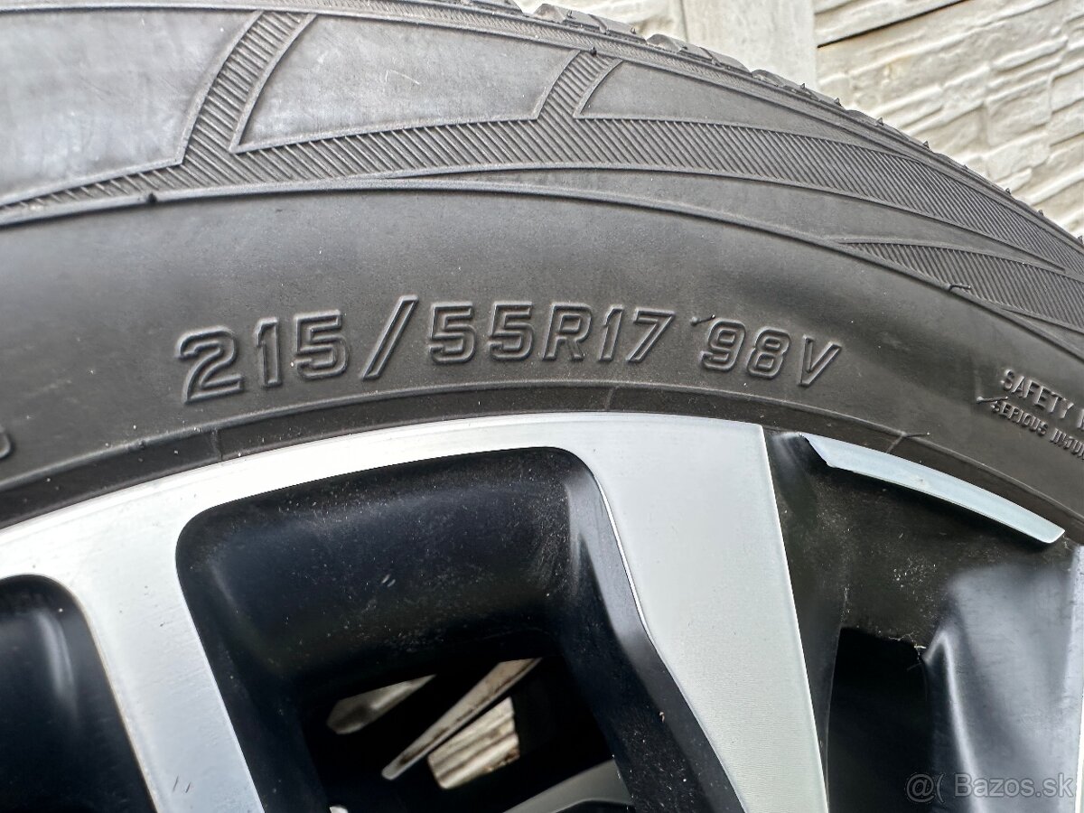 Zimná sada originál Fiat 500 215/55r17 - 8