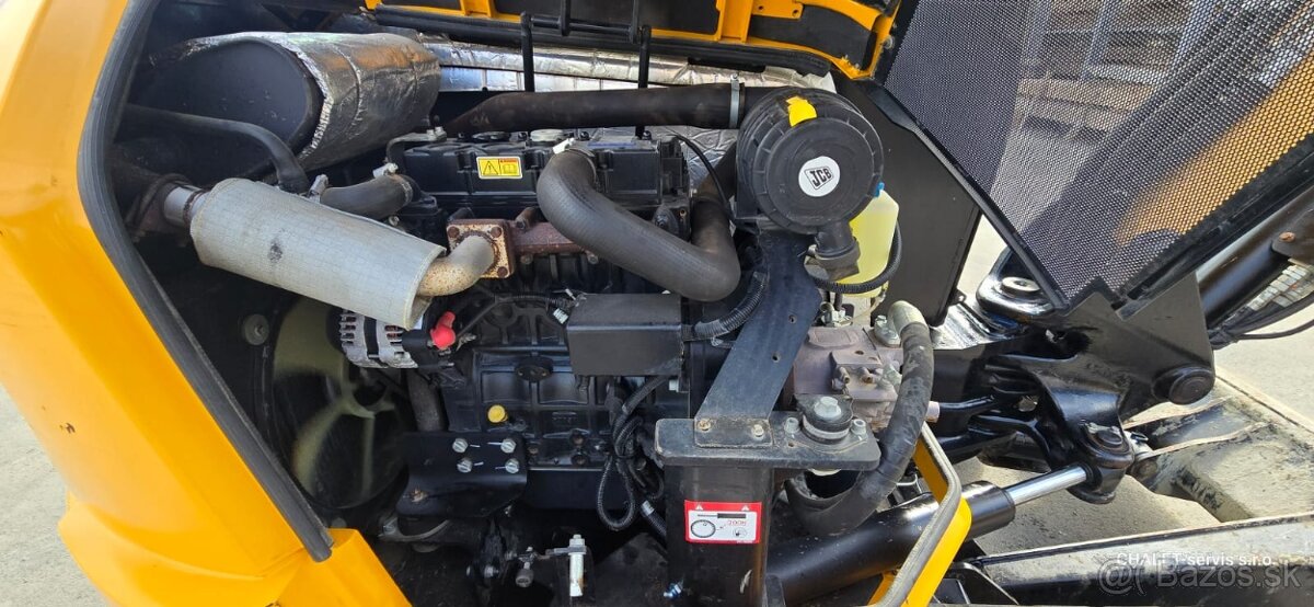 Minibagr JCB 57C-1, r.v. 2020, 1573 mth, nové pásy - 8
