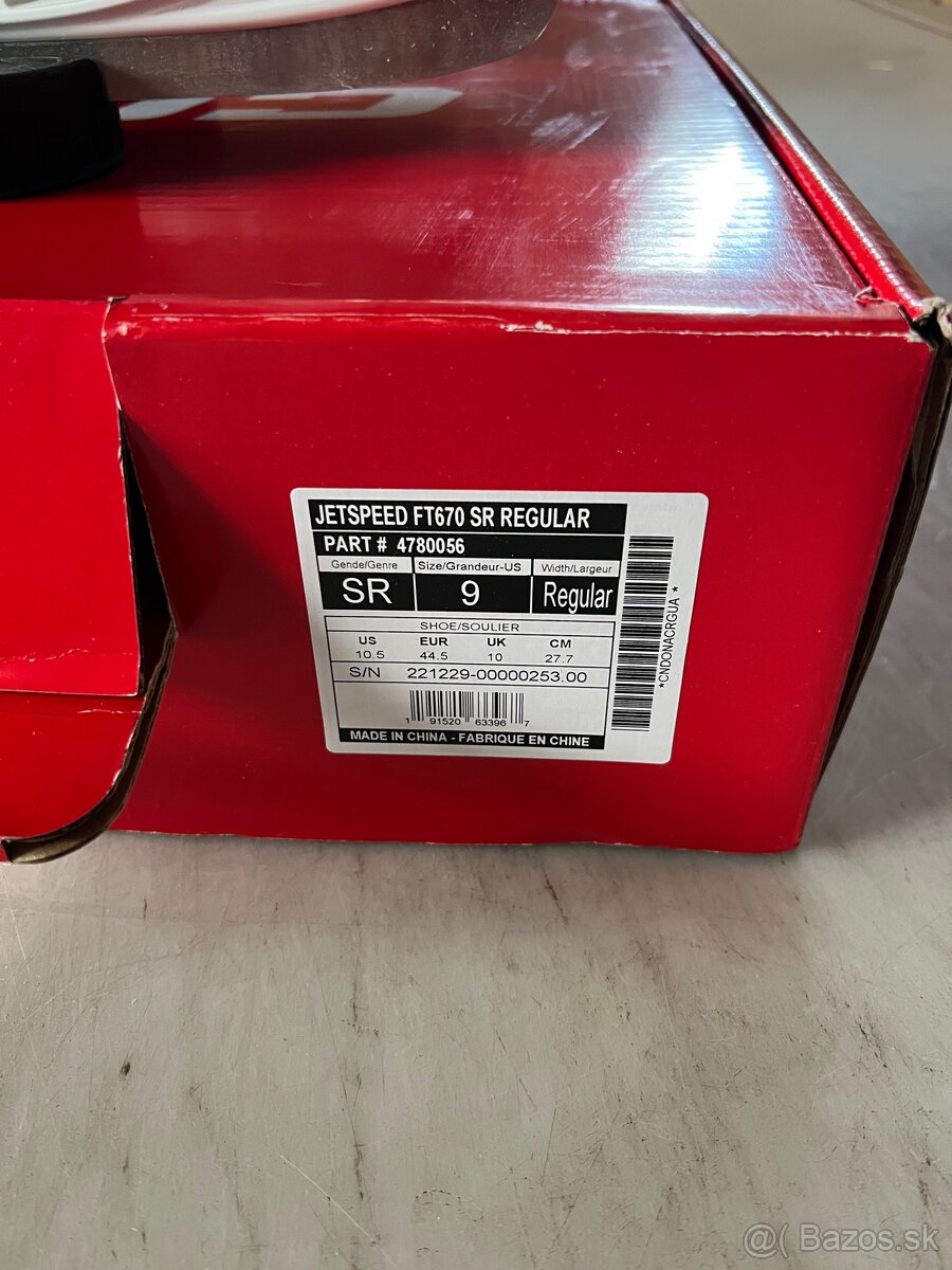 Predám korčule CCM Jetspeed FT670 SR nové - 8