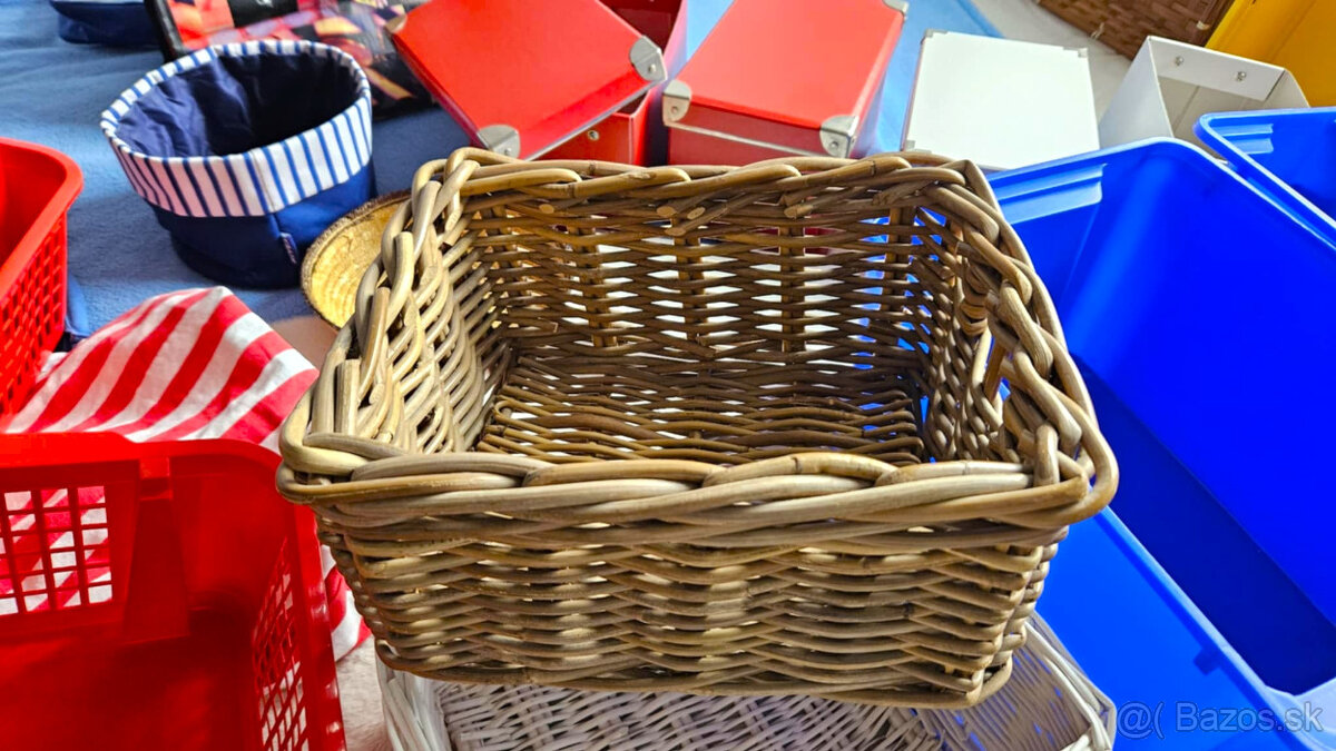 krabice, ulozne boxy, kosiky - mix - 8