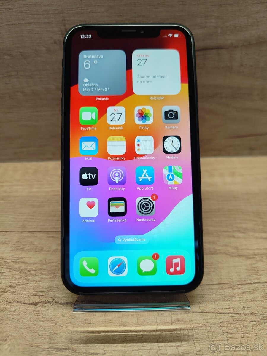 iPhone XR - super stav / v záruke - batéria 97% - 8