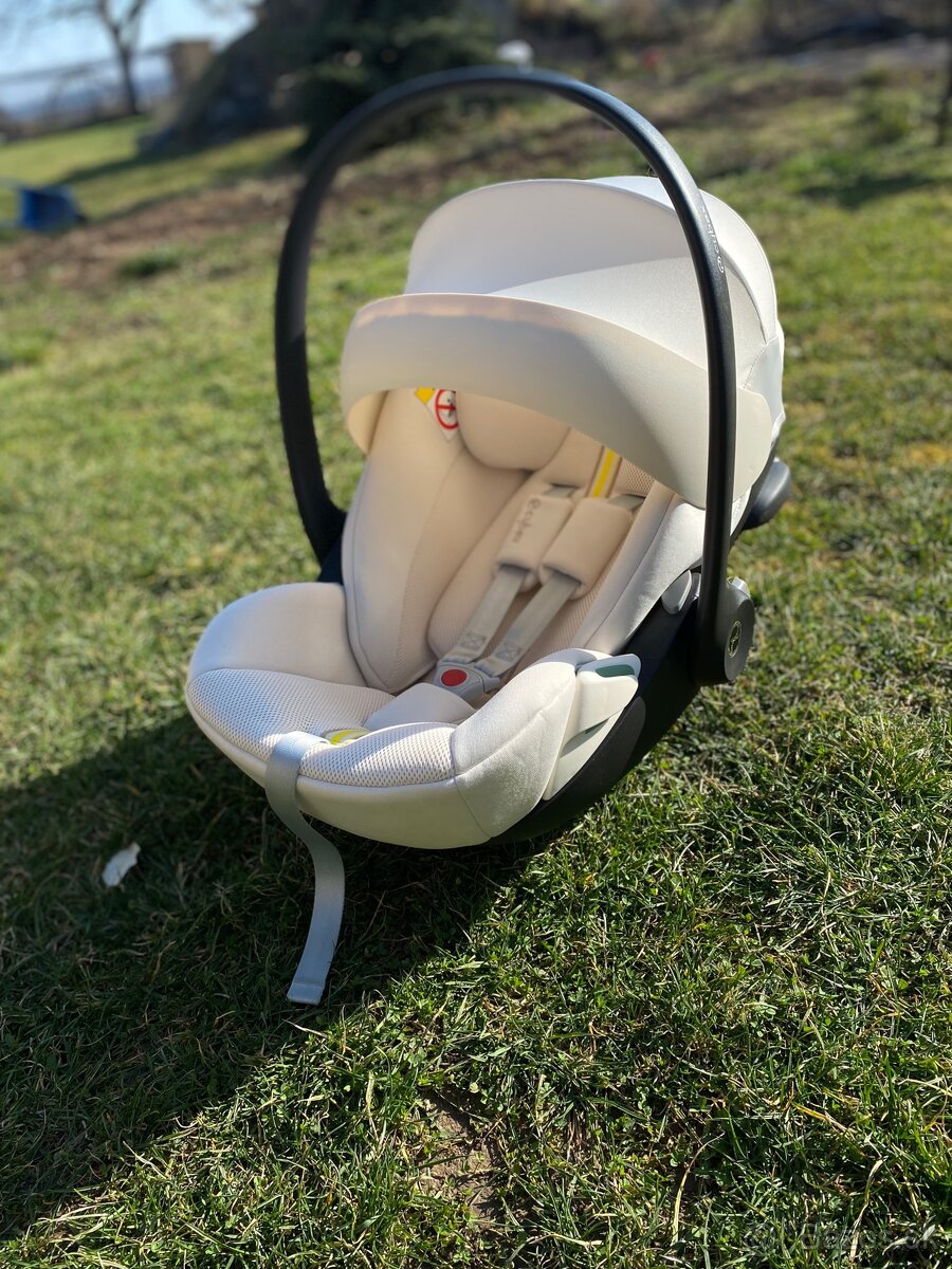 Cybex cloud G i-size Plus seashell beige Gold - 8