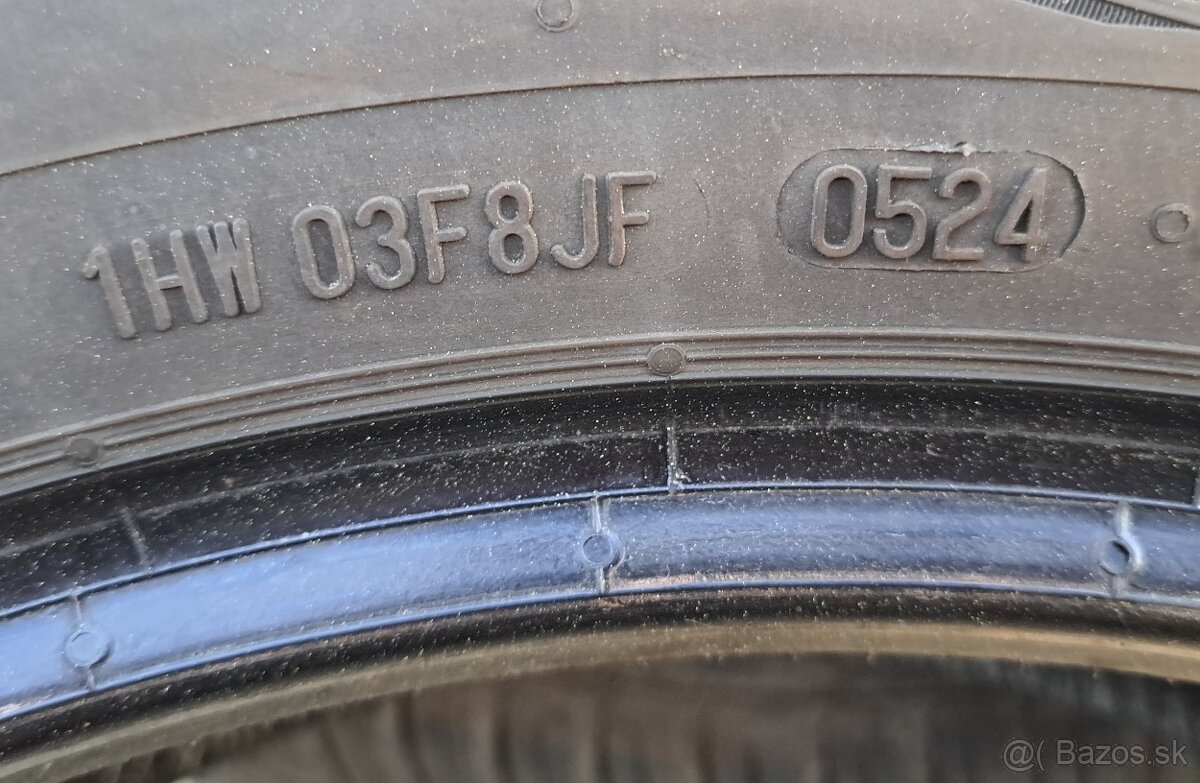 CELOROČNÉ GUMY 215/55 R17 - CONTINENTAL - 8