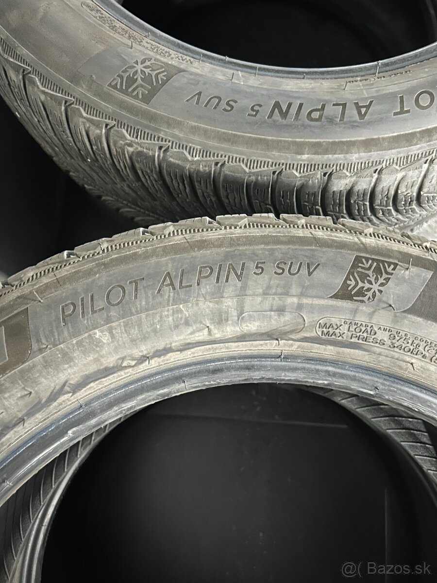 Michelin Pilot Alpin 5 zimné – 255/50 R19 & 235/55 R19 - 8