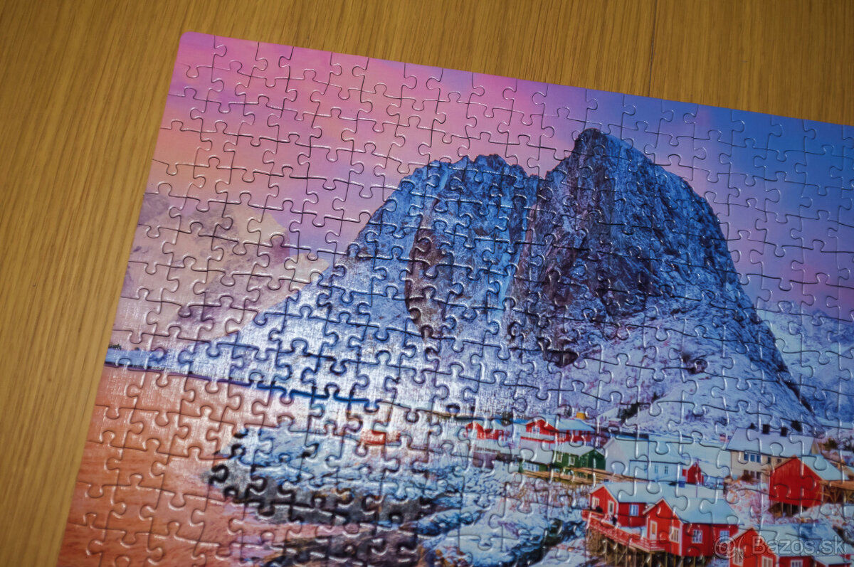 Puzzle 500 Hamnoy village - 8