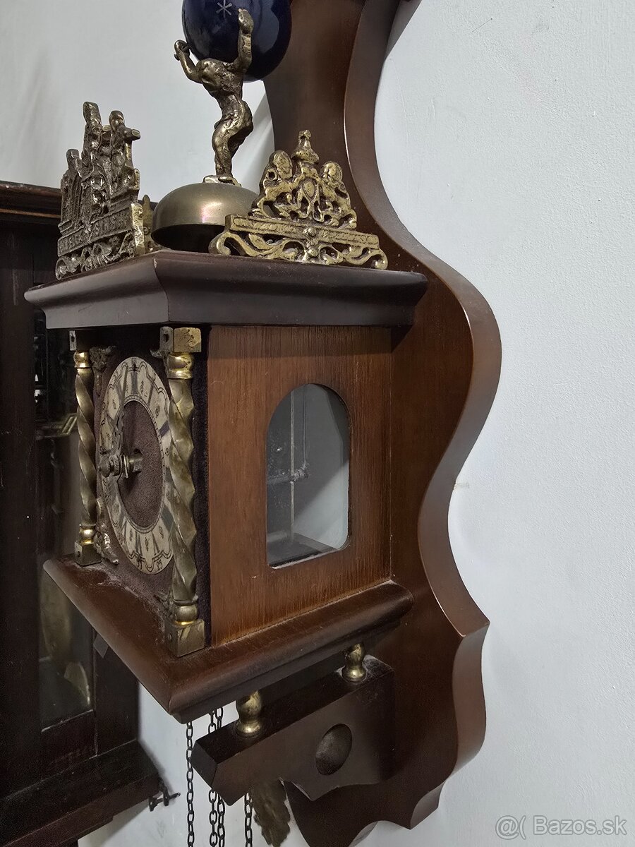 Krasne nástenné hodiny maličké - 8