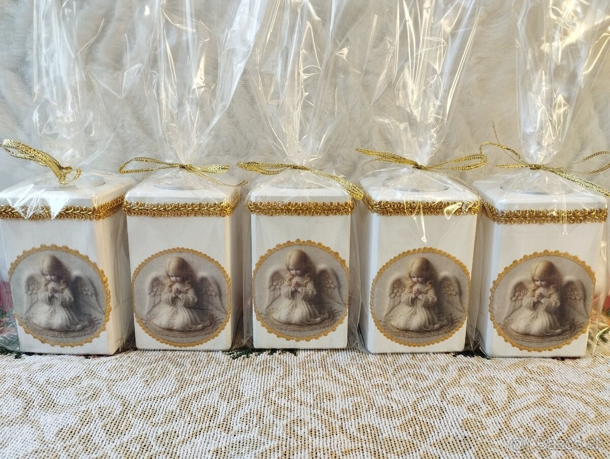 Drevený svietnik na čajovú sviečku - 8