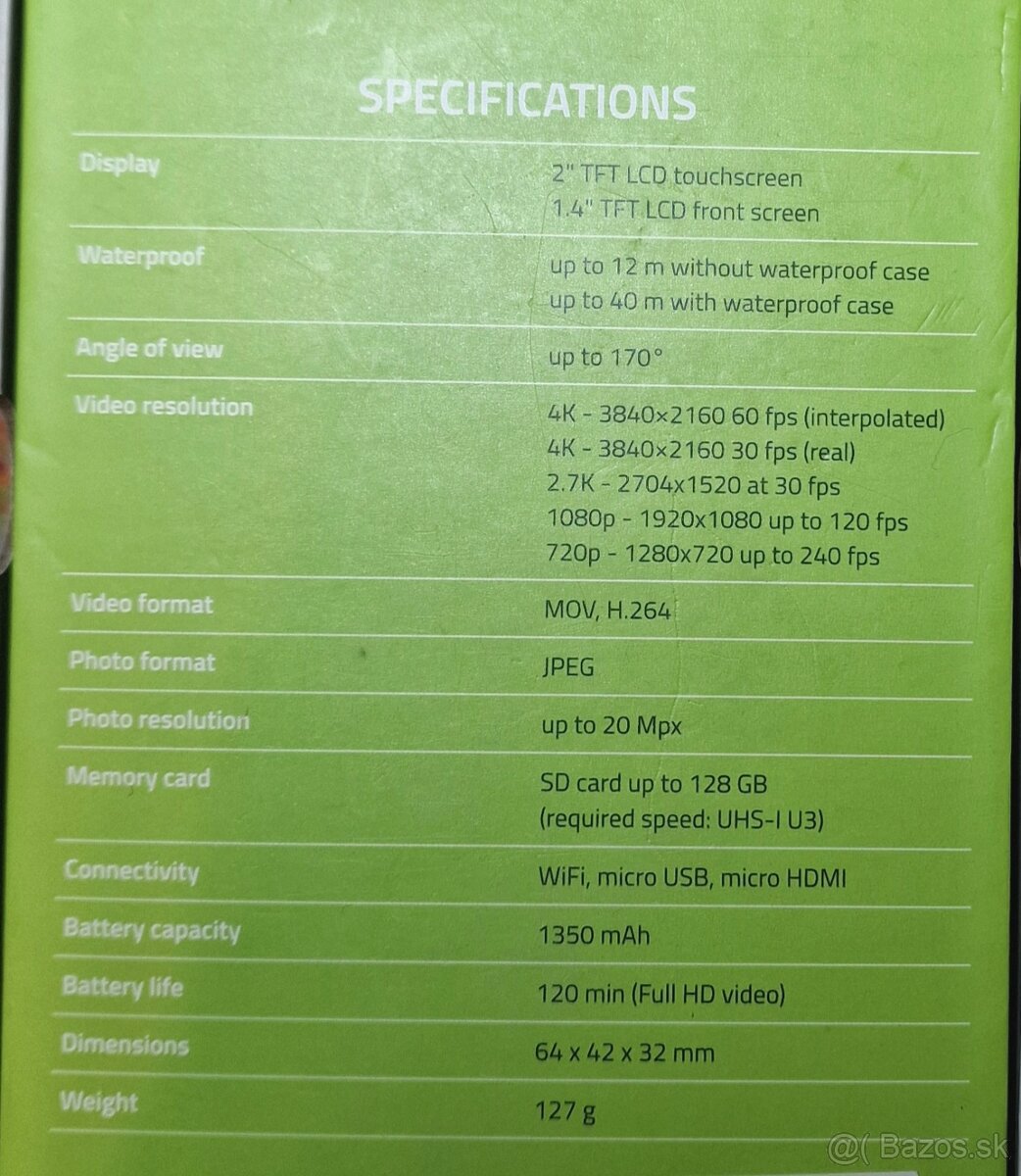 Lamax W9.1 akčná kamera - 8