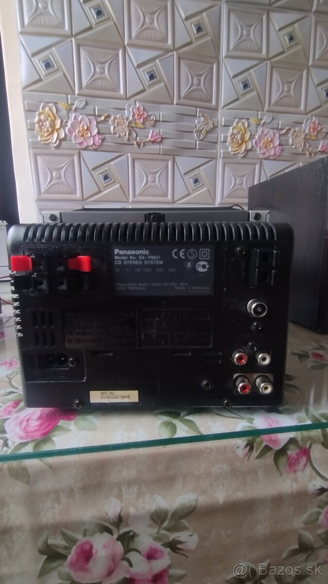 Predám Hi-fi systém Panasonic cena 70 . - 8