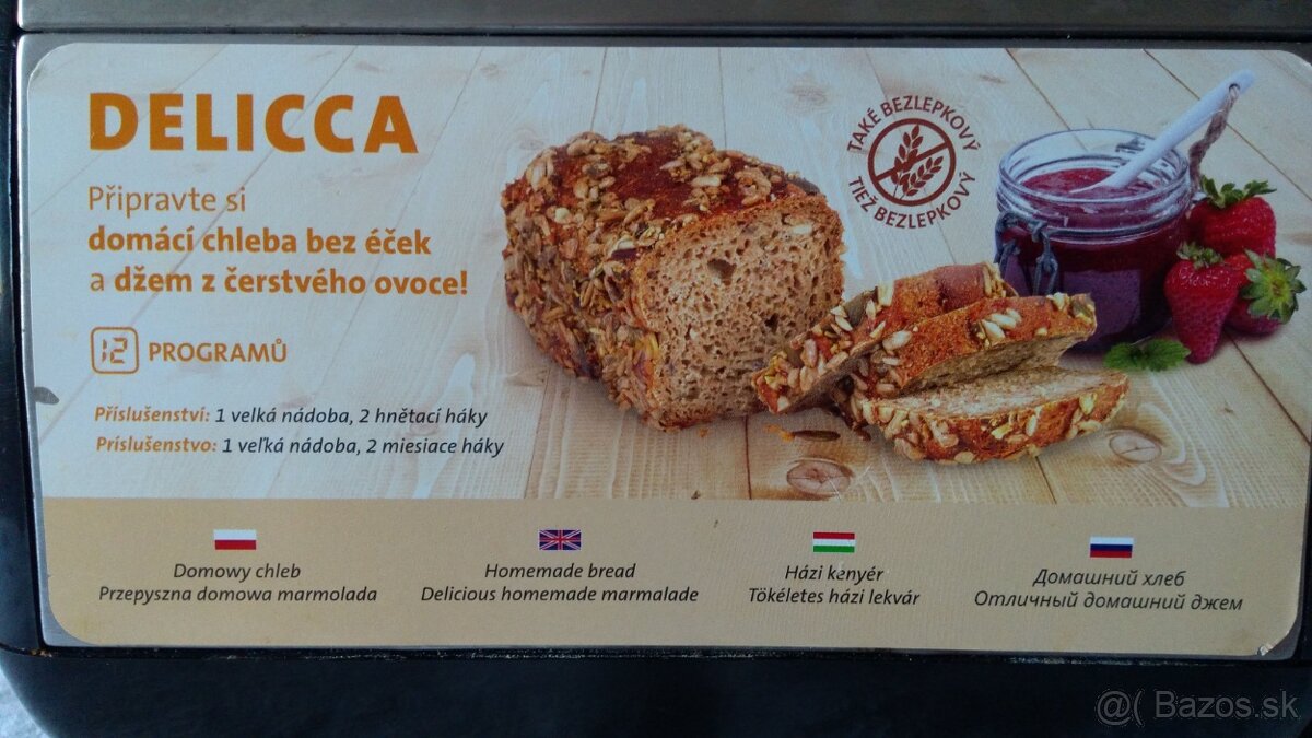 Domáca pekárnička ETA Delicca 7149 90020 - 8