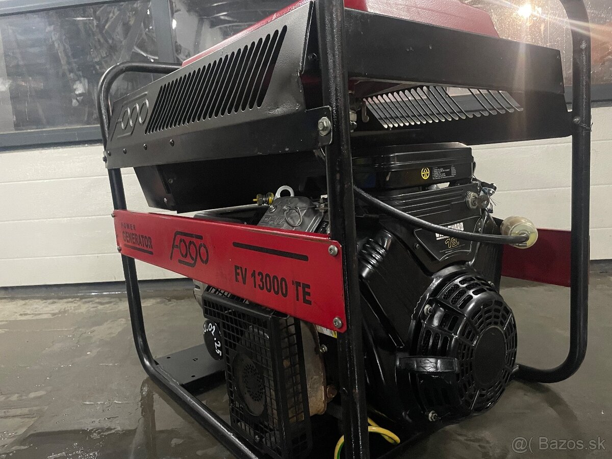 Generátor FOGO 13KVA ako nový z Nórska, motor BRIGGS 440 mtg - 8